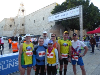 Palstina Marathon in Bethlehem am 10. Mrz 2023 