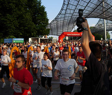 Vom B2RUN - Firmenlauf- Mnchen 2005