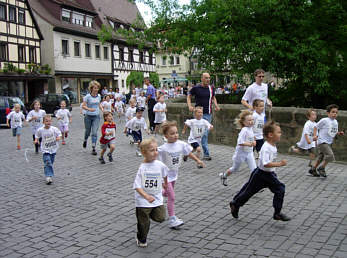 Vom Karolinger Halbmarathon 2005 in Forchheim