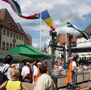 Vom Karolinger Halbmarathon 2005 in Forchheim