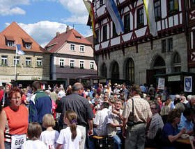 Vom Karolinger Halbmarathon 2005 in Forchheim