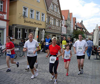 Vom Karolinger Halbmarathon 2005 in Forchheim