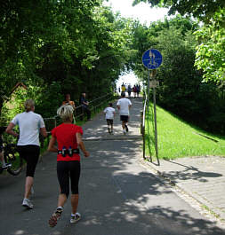 Vom Karolinger Halbmarathon 2005 in Forchheim