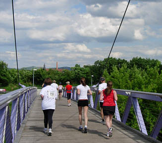 Vom Karolinger Halbmarathon 2005 in Forchheim