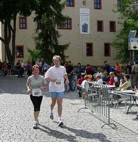 Vom Karolinger Halbmarathon 2005 in Forchheim