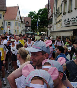 Vom Karolinger Halbmarathon 2005 in Forchheim