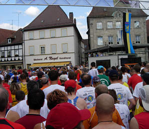 Vom Karolinger Halbmarathon 2005 in Forchheim