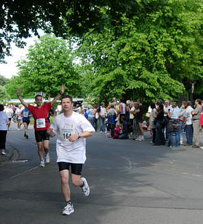 Vom Karolinger Halbmarathon 2005 in Forchheim