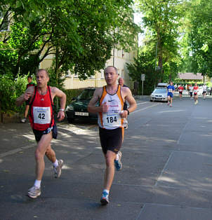 Vom Karolinger Halbmarathon 2005 in Forchheim