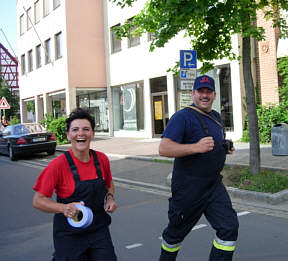 Vom Karolinger Halbmarathon 2005 in Forchheim