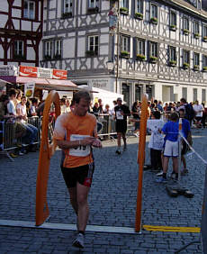 Vom Karolinger Halbmarathon 2005 in Forchheim