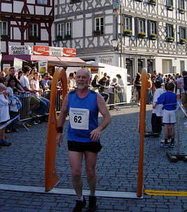 Vom Karolinger Halbmarathon 2005 in Forchheim