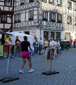 Vom Karolinger Halbmarathon 2005 in Forchheim