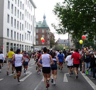 Vom Mnchen - Marathon 2005