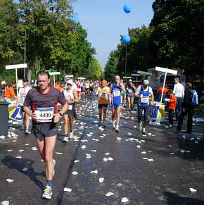 Vom Mnchen - Marathon 2005