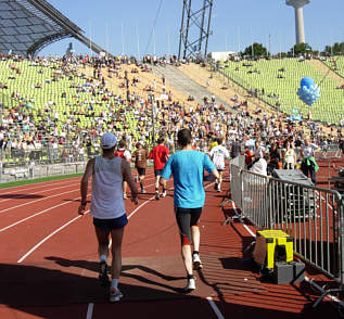 Vom Mnchen - Marathon 2005