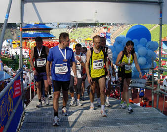 Vom Mnchen - Marathon 2005