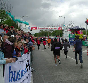 Vom Regensburg-Marathon