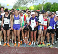 Beim Regensburg Marathon