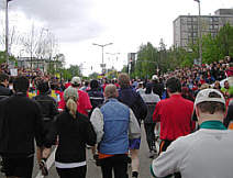 Beim Regensburg Marathon