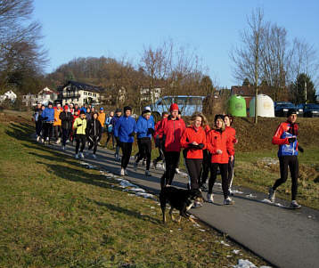 Vom 2. Coburger Wintermarathon 2006