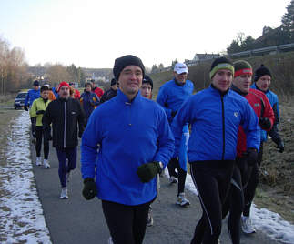 Vom 2. Coburger Wintermarathon 2006