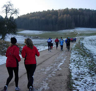 Vom 2. Coburger Wintermarathon 2006