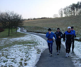 Vom 2. Coburger Wintermarathon 2006