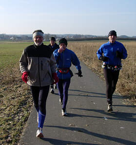 Vom 2. Coburger Wintermarathon 2006