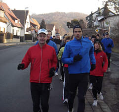 Vom 2. Coburger Wintermarathon 2006