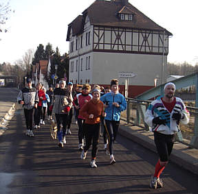 Vom 2. Coburger Wintermarathon 2006