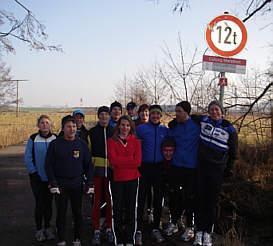 Vom 2. Coburger Wintermarathon 2006