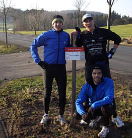 Vom 2. Coburger Wintermarathon 2006