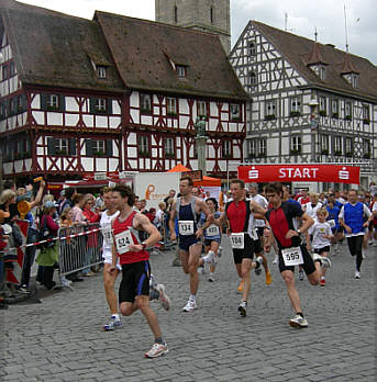 Karolinger Halbmarathon in Forchheim 2006