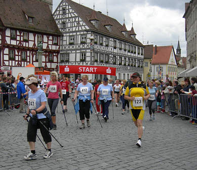 Karolinger Halbmarathon in Forchheim 2006