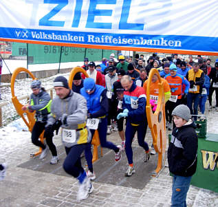 Vom Vollmondmarathon 2006 - Winteredition in Hersbruck