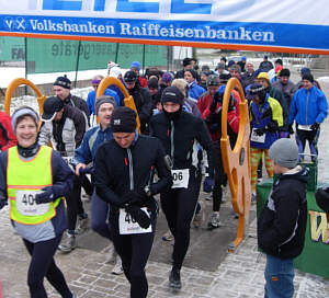 Vom Vollmondmarathon 2006 - Winteredition in Hersbruck