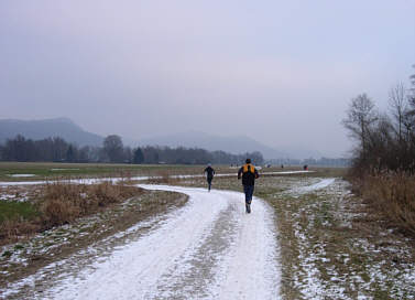 Vom Vollmondmarathon 2006 - Winteredition in Hersbruck