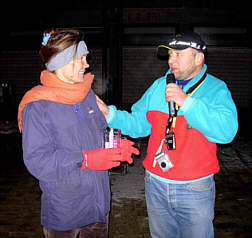 Vom Vollmondmarathon 2006 - Winteredition in Hersbruck