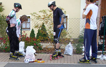 Skating beim Frnkische Schweiz  Marathon 2007