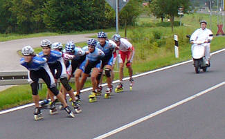 Skating beim Frnkische Schweiz  Marathon 2007