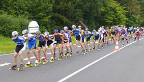 Skating beim Frnkische Schweiz  Marathon 2007