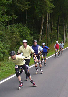 Skating beim Frnkische Schweiz  Marathon 2007