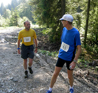 Gebirgsmarathon Immenstadt am 4.8.07