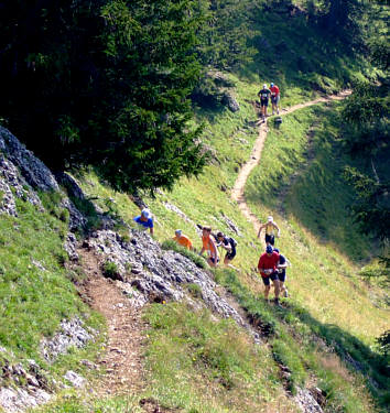 Gebirgsmarathon Immenstadt am 4.8.07