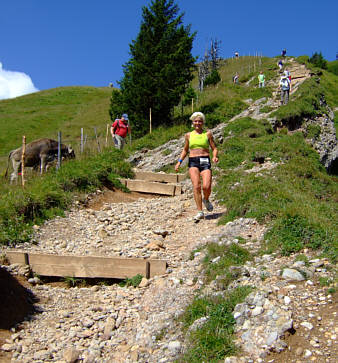 Gebirgsmarathon Immenstadt am 4.8.07