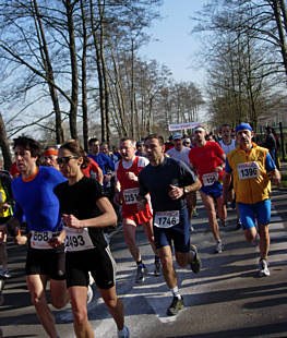 Bienwald - Marathon Kandel am 11.3.2007