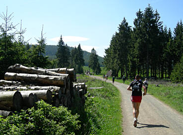 Rennsteig - Supermarathon am 19.5.2007