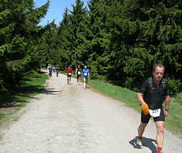 Rennsteig - Supermarathon am 19.5.2007