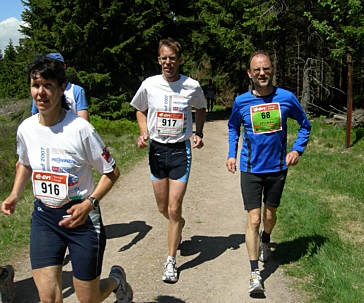 Rennsteig - Supermarathon am 19.5.2007